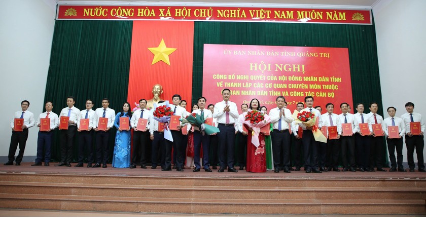 Ông Trần Chí Tiến giữ chức Giám đốc Sở Tư pháp tỉnh Quảng Trị sau hợp nhất